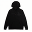 Protect Your Peace French Terry Hooded Sweatshirt  (Black/Black)