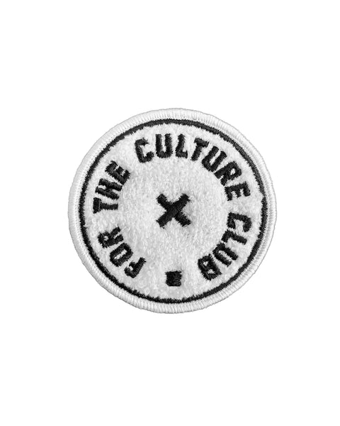 Club Chenille Patch (White)