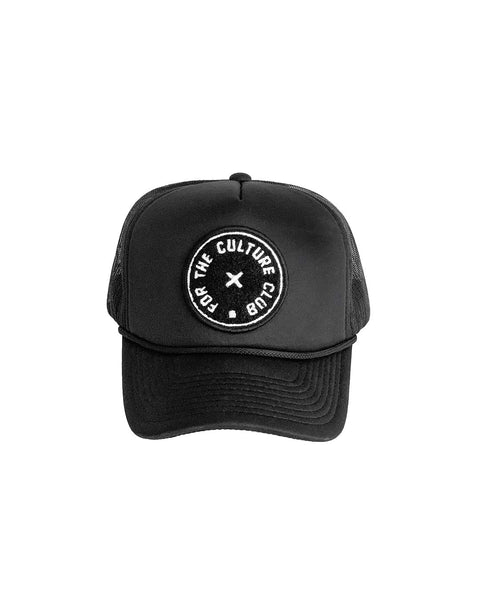 Club Essential Trucker (Black/Black)