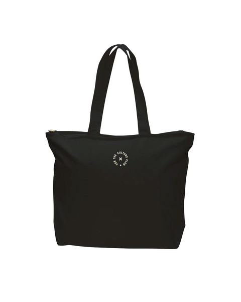 It Is What It Is Tote (Black / Natural)