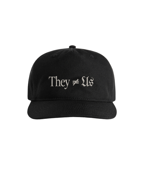 They Not Like Us Class Cap (Black Canvas/Natural)