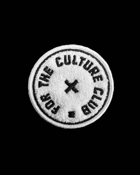 Club Chenille Patch (White)